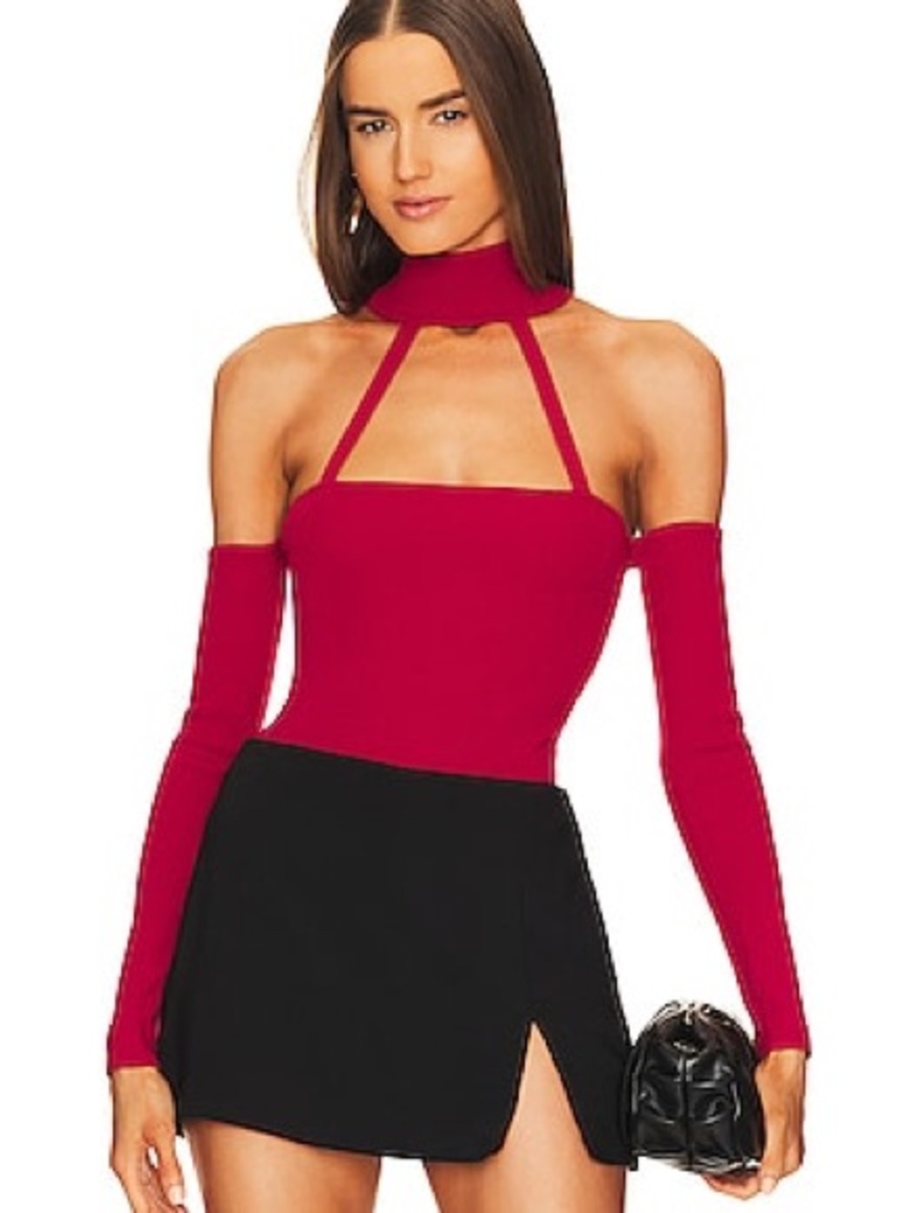 Michael Costello x REVOLVE
Araceli Knit Bodysuit Red
Cutout